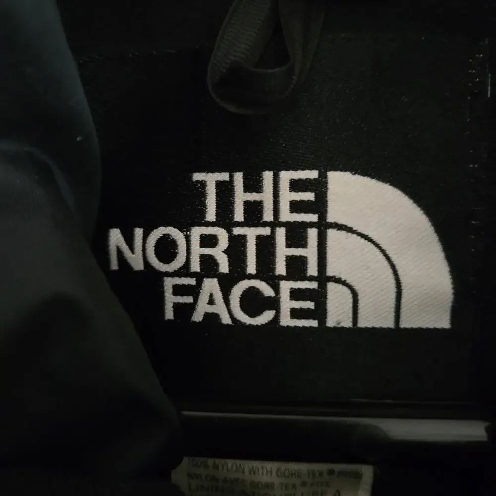 The North Face Men’s Large GORE‑TEX Waterproof Hooded Shell Jacket Blue Black
